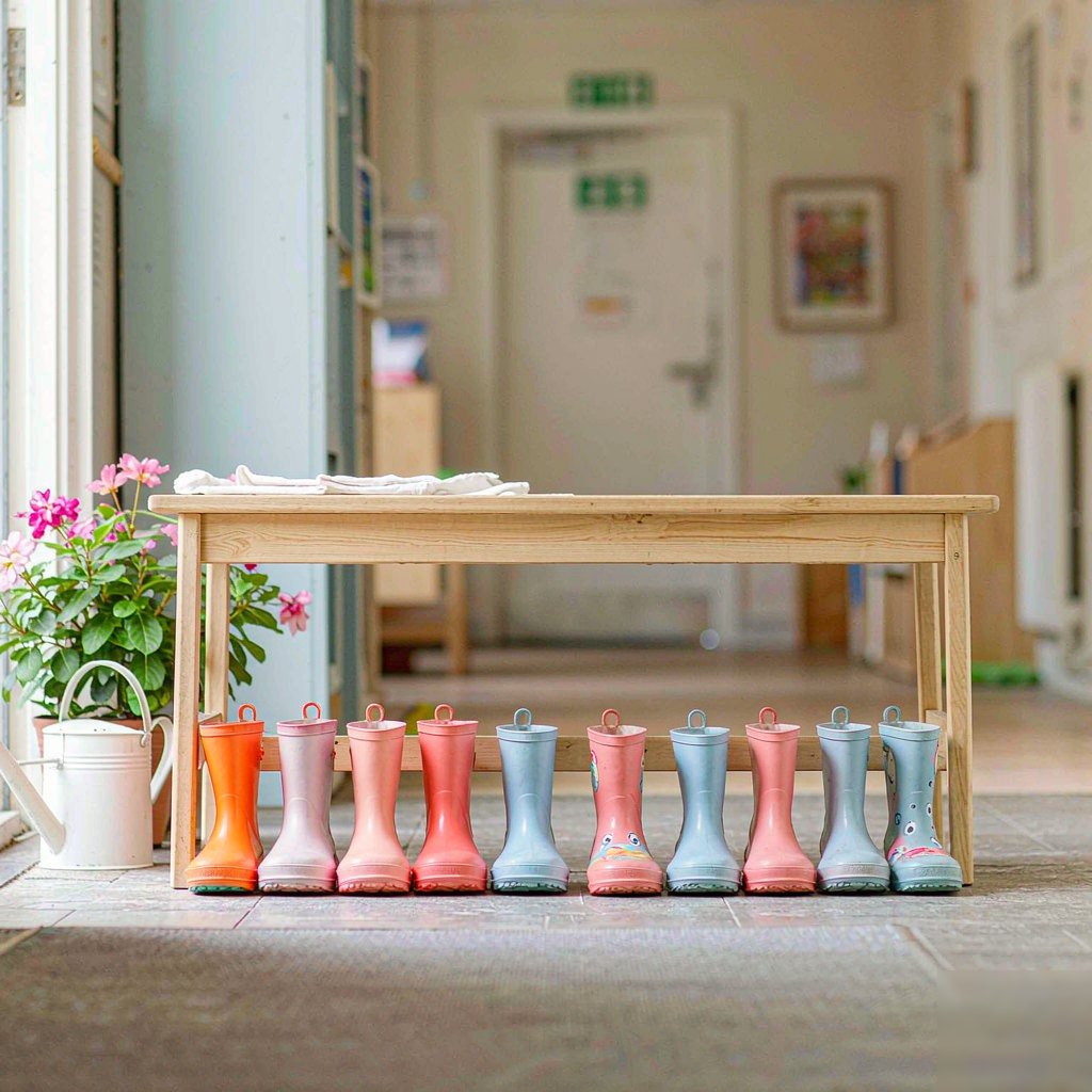 22 wellies row